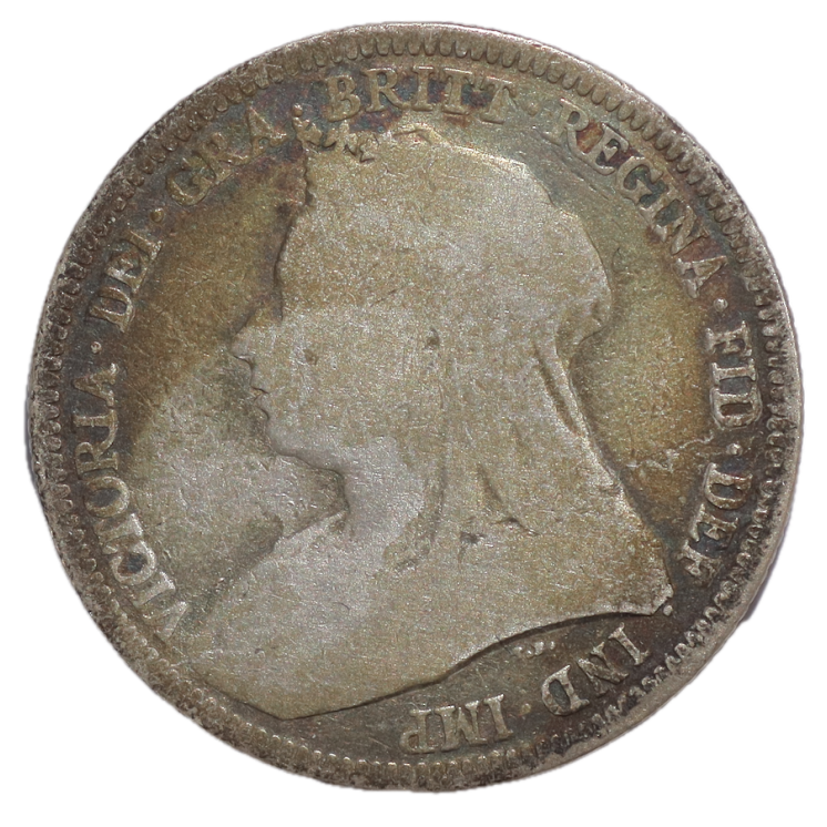 Angleterre - Victoria (1837-1901), 1 shilling, 1893