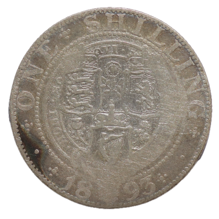 Angleterre - Victoria (1837-1901), 1 shilling, 1893