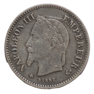 France - Napoléon III (1852-1870), 20 centimes, 1867, A (Paris)