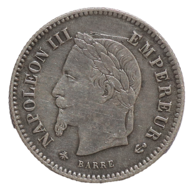 France - Napoléon III (1852-1870), 20 centimes, 1867, A (Paris)