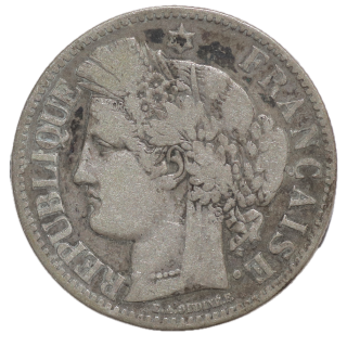 France - IIIe République (1870-1940), 2 Francs, 1870, A (Paris)