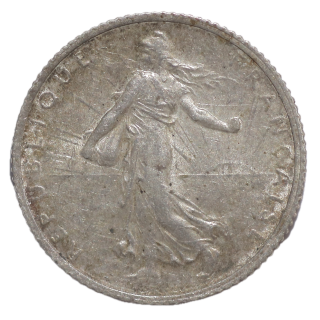 France - IIIe République (1870-1940), 1 Franc, 1917