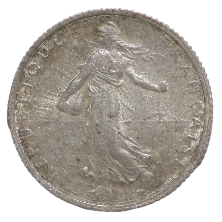 France - IIIe République (1870-1940), 1 Franc, 1917