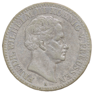Allemagne - Frédéric Guillaume III (1797-1840), 1 Thaler, 1829, A (Berlin)