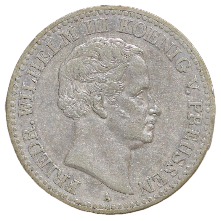 Allemagne - Frédéric Guillaume III (1797-1840), 1 Thaler, 1829, A (Berlin)