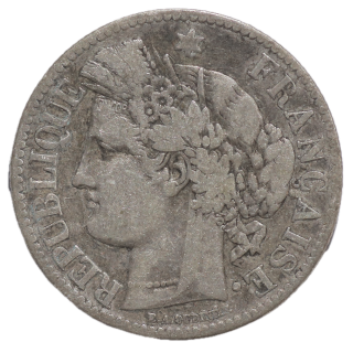 France - IIIe République (1870-1940), 2 Francs, 1881, A (Paris)
