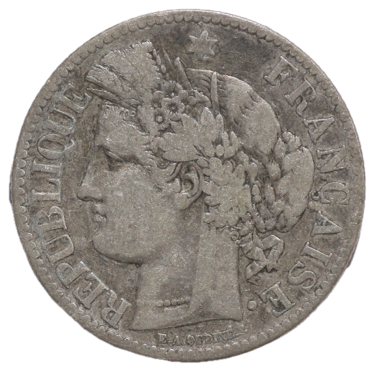 France - IIIe République (1870-1940), 2 Francs, 1881, A (Paris)