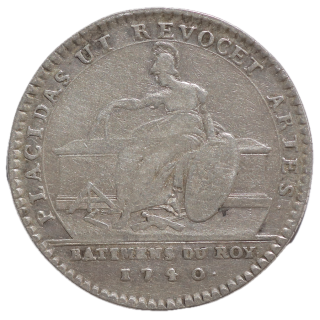 Jeton - Louis XV (1715-1774), Jeton Bâtiments du Roy