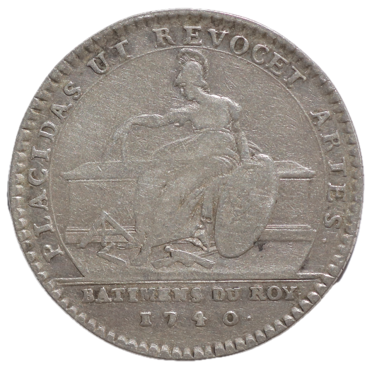 Jeton - Louis XV (1715-1774), Jeton Bâtiments du Roy