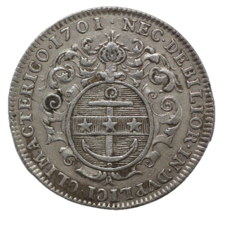 France - Jeton, François Baudot Maire de Dijon, 1701