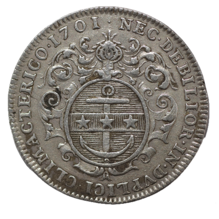 France - Jeton, François Baudot Maire de Dijon, 1701