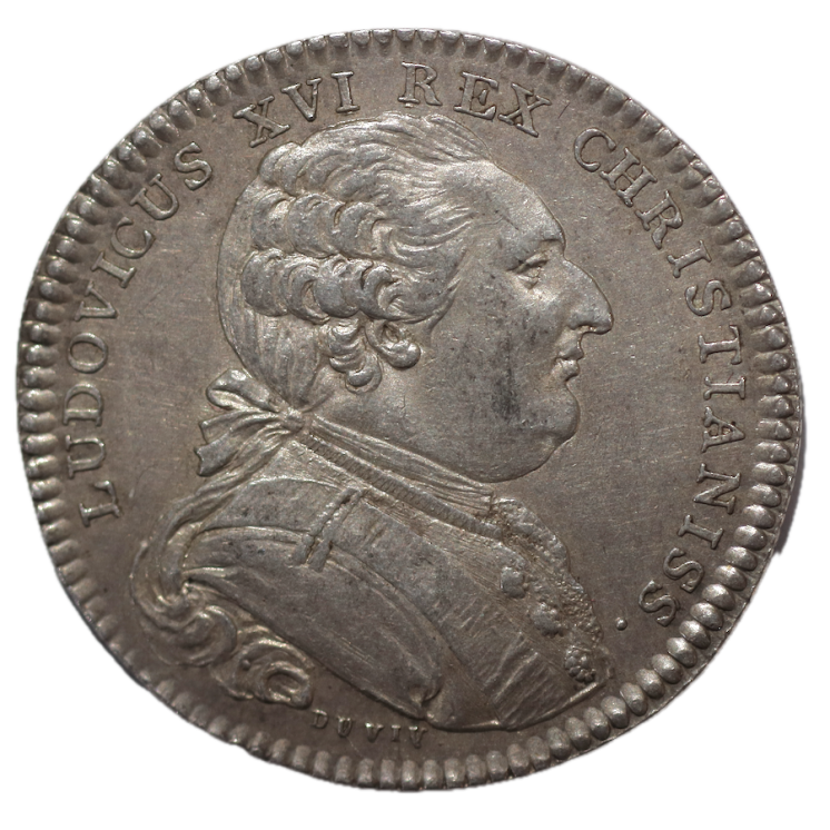 France - Jeton du Comte de Bourgogne, Louis XVI, 1789
