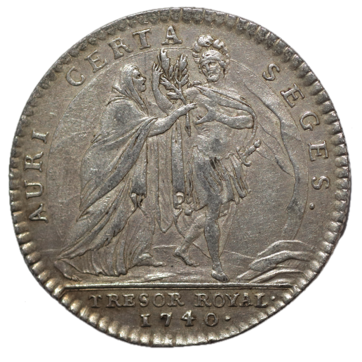 France - Jeton, Louis XV, Trésor Royal, 1740