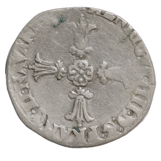 Henri IV (1589-1610), 1/4 d'Ecu, F (Angers)