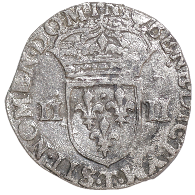 France - Henri IV (1589-1610), 1/4 d'Ecu, 1610, T (Nantes)