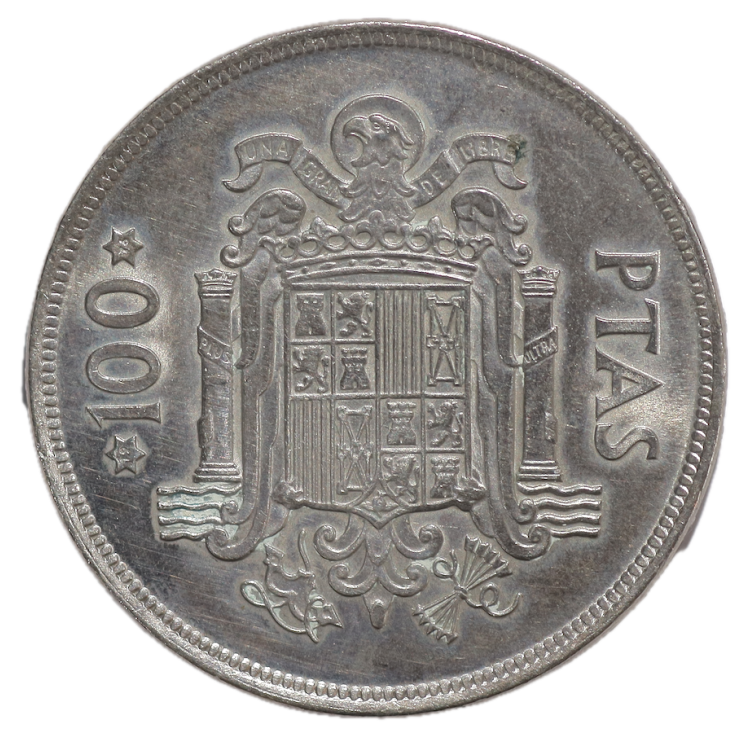 Espagne - Juan Carlos I (1975-3014), 100 Pesetas, 1975