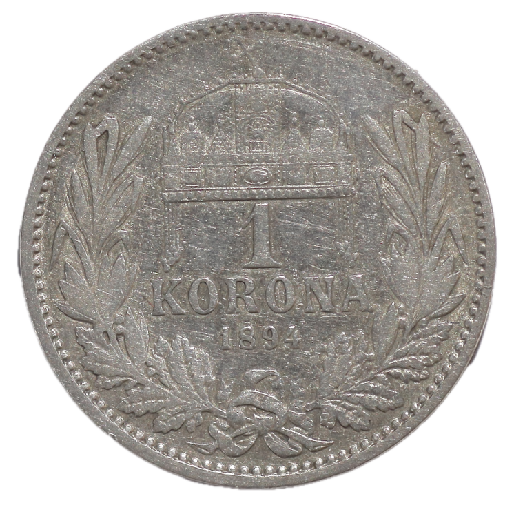 Hongrie - François Joseph Ier (1848-1917), 1 couronne, 1894