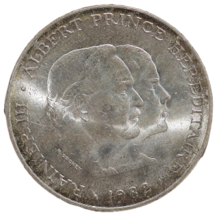 Monaco - Rainier III (1949-2005), 100 Francs, 1982