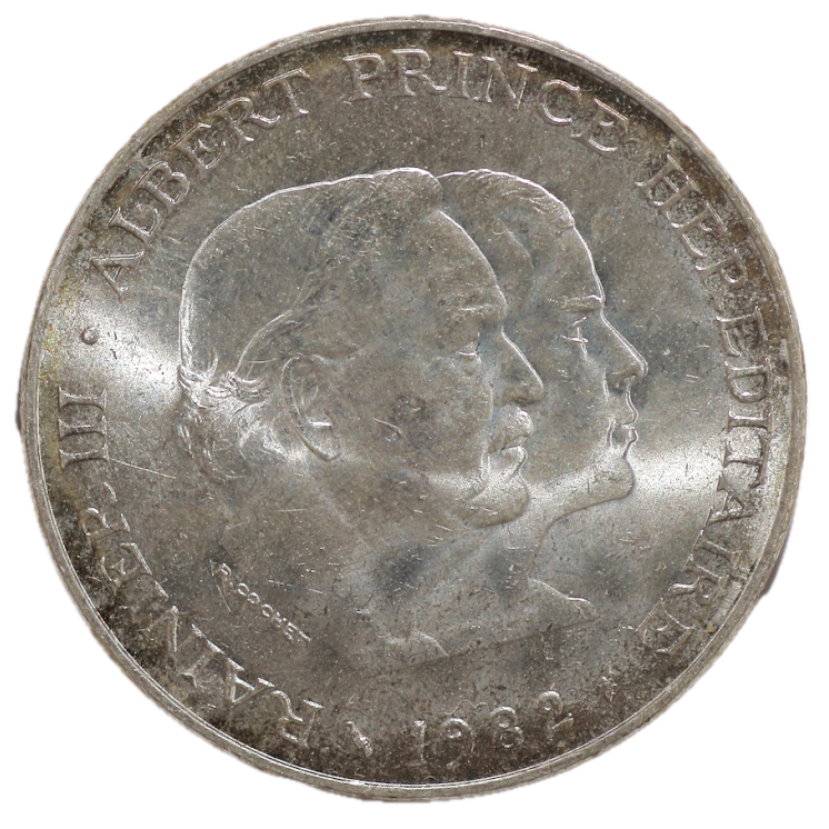 Monaco - Rainier III (1949-2005), 100 Francs, 1982
