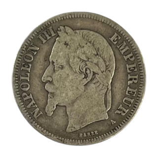 2 Francs Napoléon III 1869 A Argent