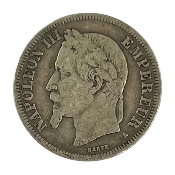 2 Francs Napoléon III 1869 A Argent