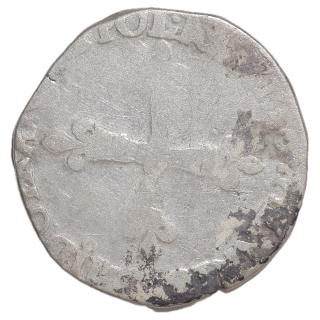 France - Henri IV (1589-1610), 1/4 d'Ecu, 9 (Rennes)