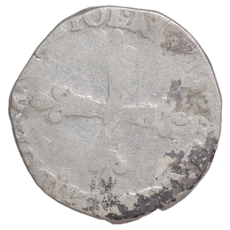 France - Henri IV (1589-1610), 1/4 d'Ecu, 9 (Rennes)