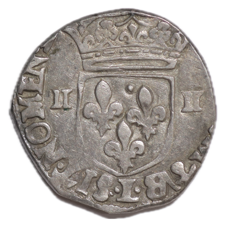 France - Louis XIII (1610-1643), 1/4 d'Ecu, L (Bayonne)
