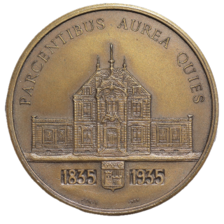 Jeton - Centenaire de la caisse d'épargne, Villefranche en Beaujolais, 1935