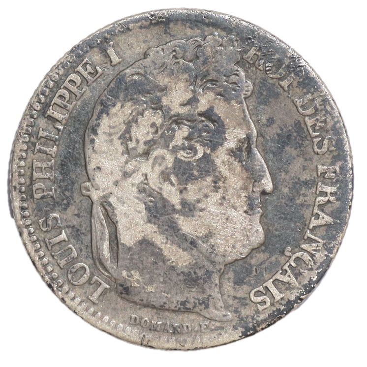 France - 1 Franc, Philippe, A (Paris), 1835
