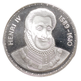 France - Jeton Henri IV en argent