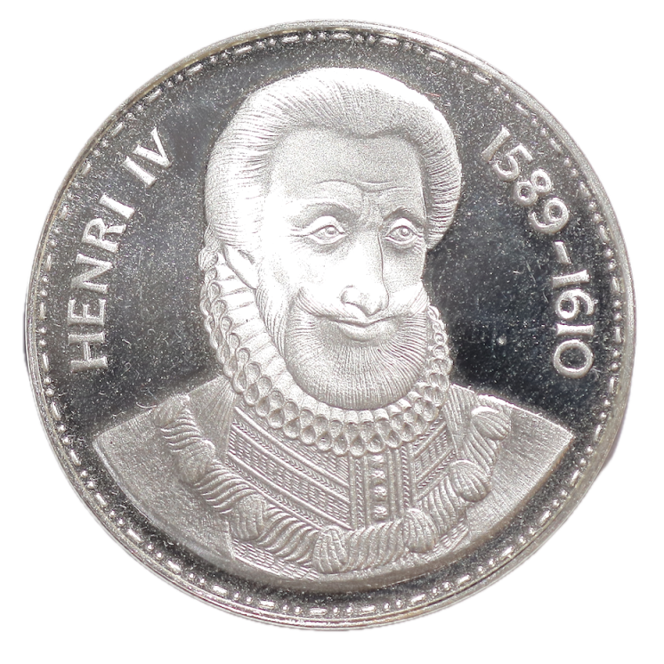 France - Jeton Henri IV en argent