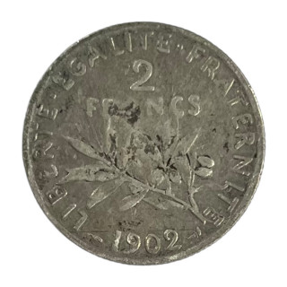 2 Francs Semeuse 1902 Argent