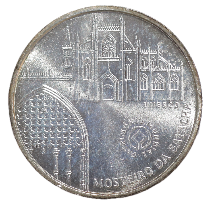 Portugal - 5€ monastère de Batalha, 2005