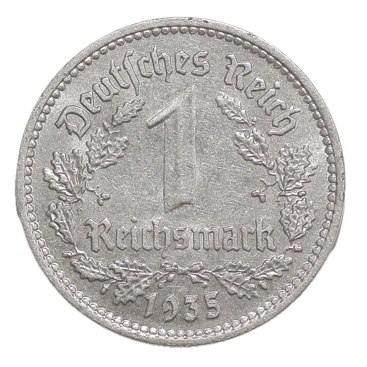 Allemagne - 1 Reichsmark, 1935, A (Berlin)