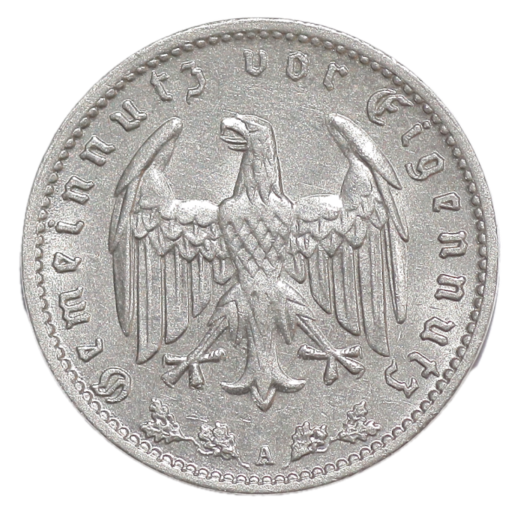 Allemagne - 1 Reichsmark, 1935, A (Berlin)