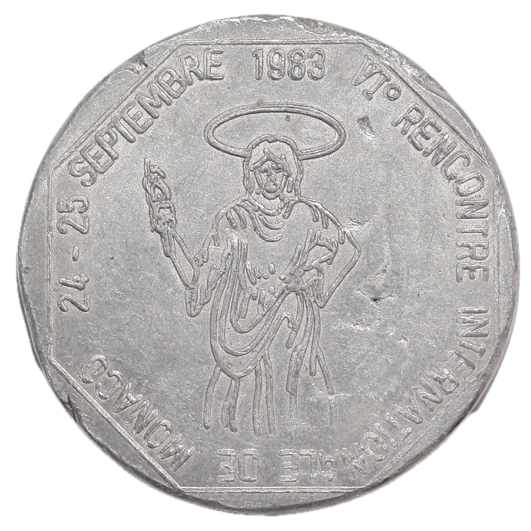 Monaco - Association Numismatique de Monaco, Jeton, 1983