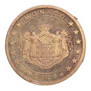 Monaco - 5 centimes, Monaco, 2005