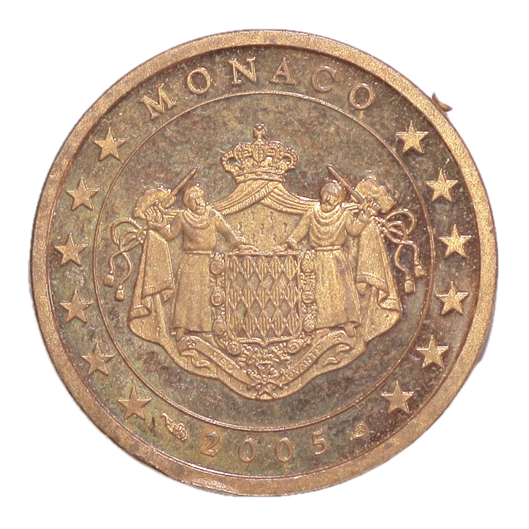 Monaco - 5 centimes, Monaco, 2005