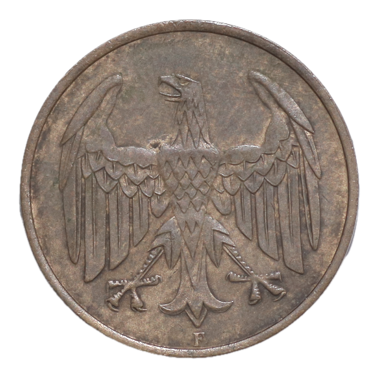 Allemagne - République de Weimar, 4 Reichspfennig, 1932