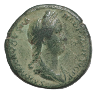 Rome - Sabine (136), Sesterce, Concordia