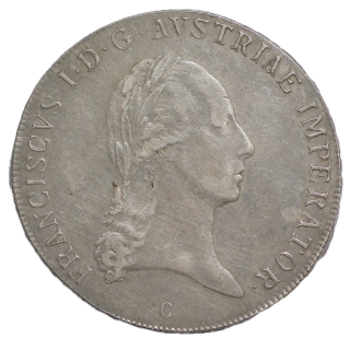 Autriche - François I (1792-1835), Thaler, 1822, C (Prague)