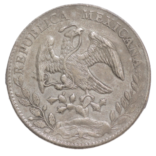 Mexique - République, 8 Réales, 1893, FZ