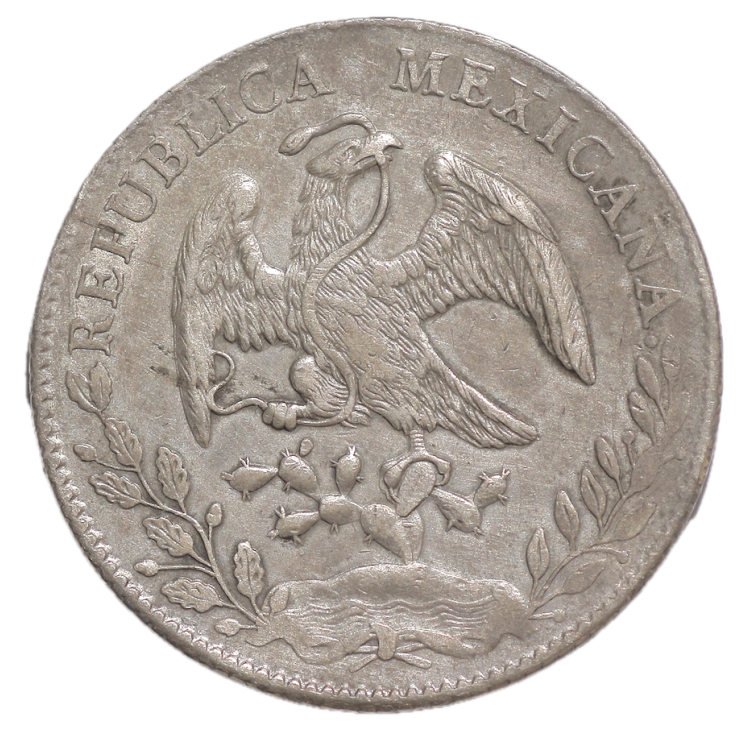 Mexique - République, 8 Réales, 1893, FZ