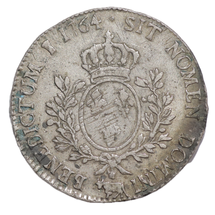 France - Louis XV (1715-1778), Ecu au bandeau, 1764, Pau
