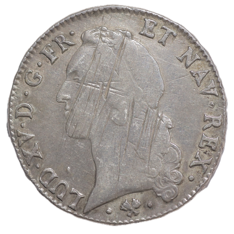 France - Louis XV (1715-1778), Ecu au bandeau, 1765, L (Bayonne)