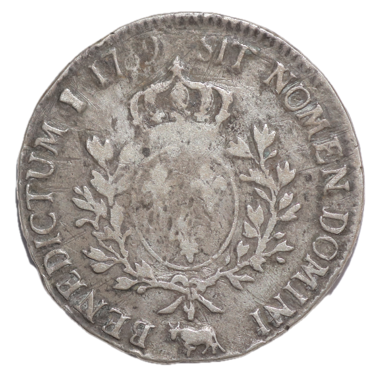 France - Louis XV (1715-1778), Ecu au bandeau, 1769, Pau