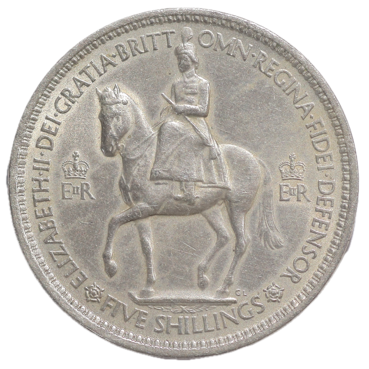 Grande-Bretagne - Elizabeth II (1952-2022), Couronne, 1953