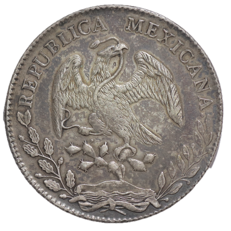 Mexique - République, 8 Réales, 1883, ZS