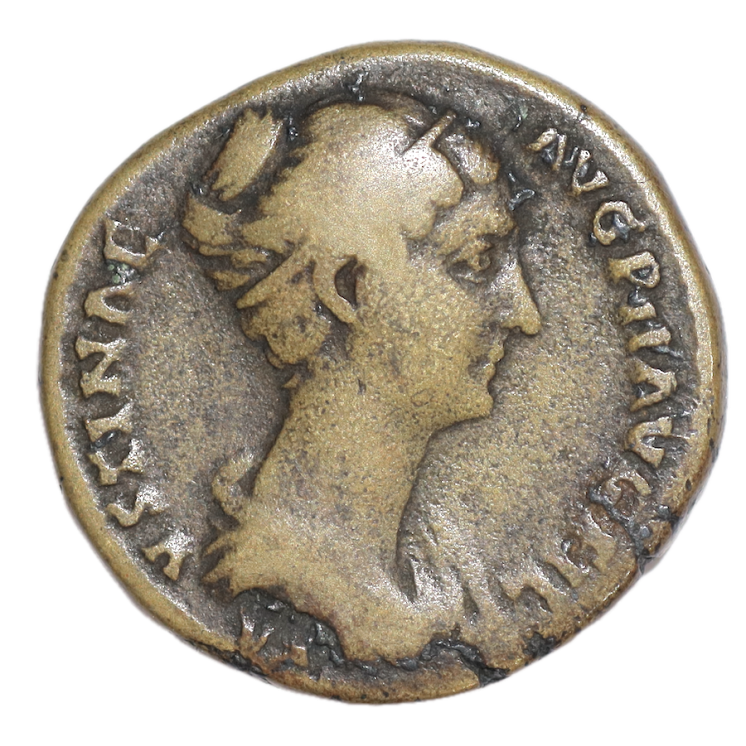 Italie - Rome, Faustine (148-152), Dupondius